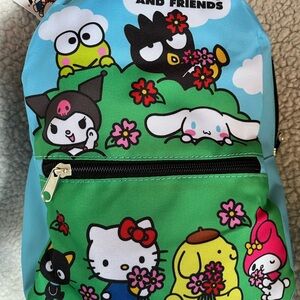 Hello Kitty and Friends Backpack - Blue and Green NWT